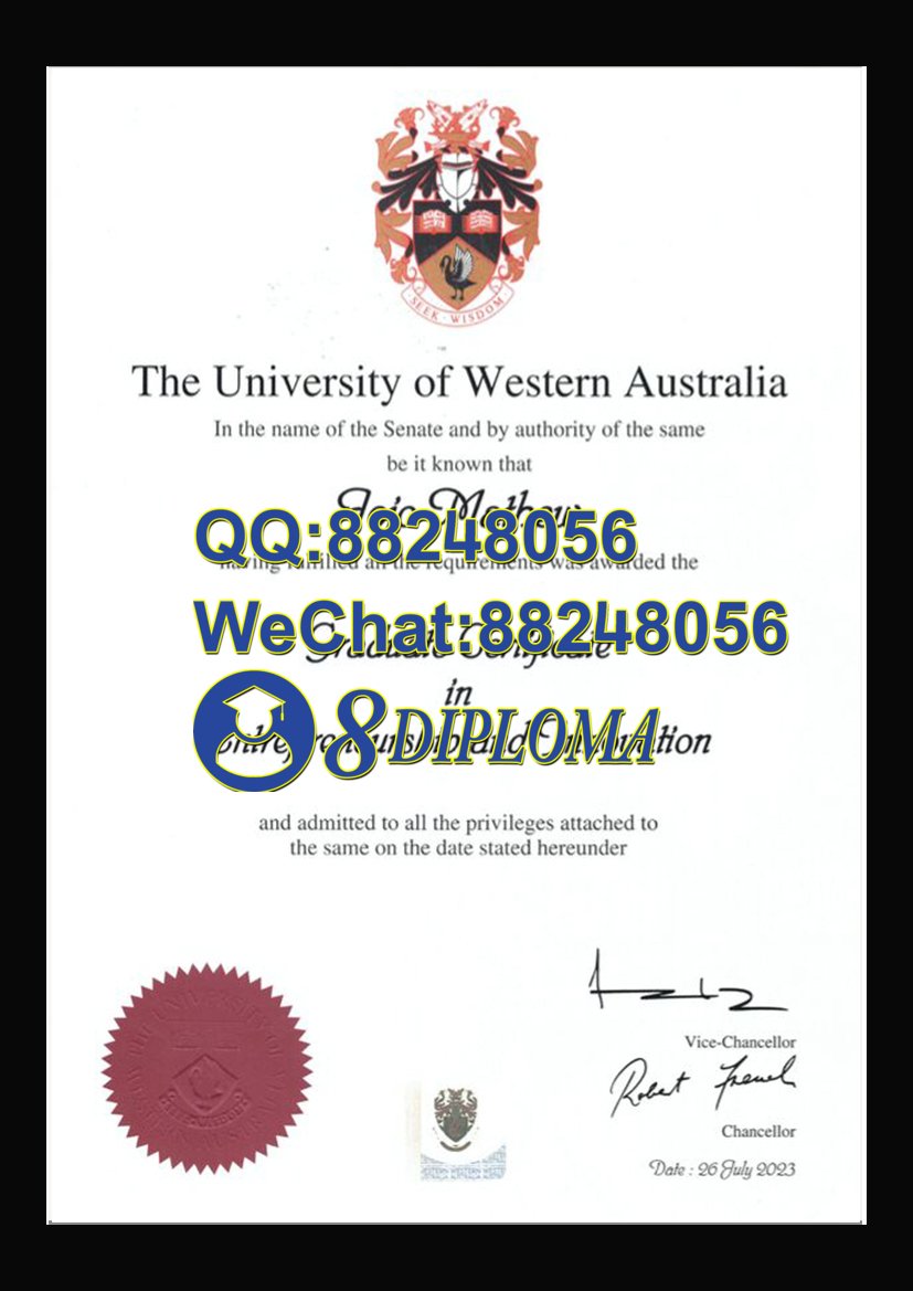 西澳大利亚大学毕业证样本