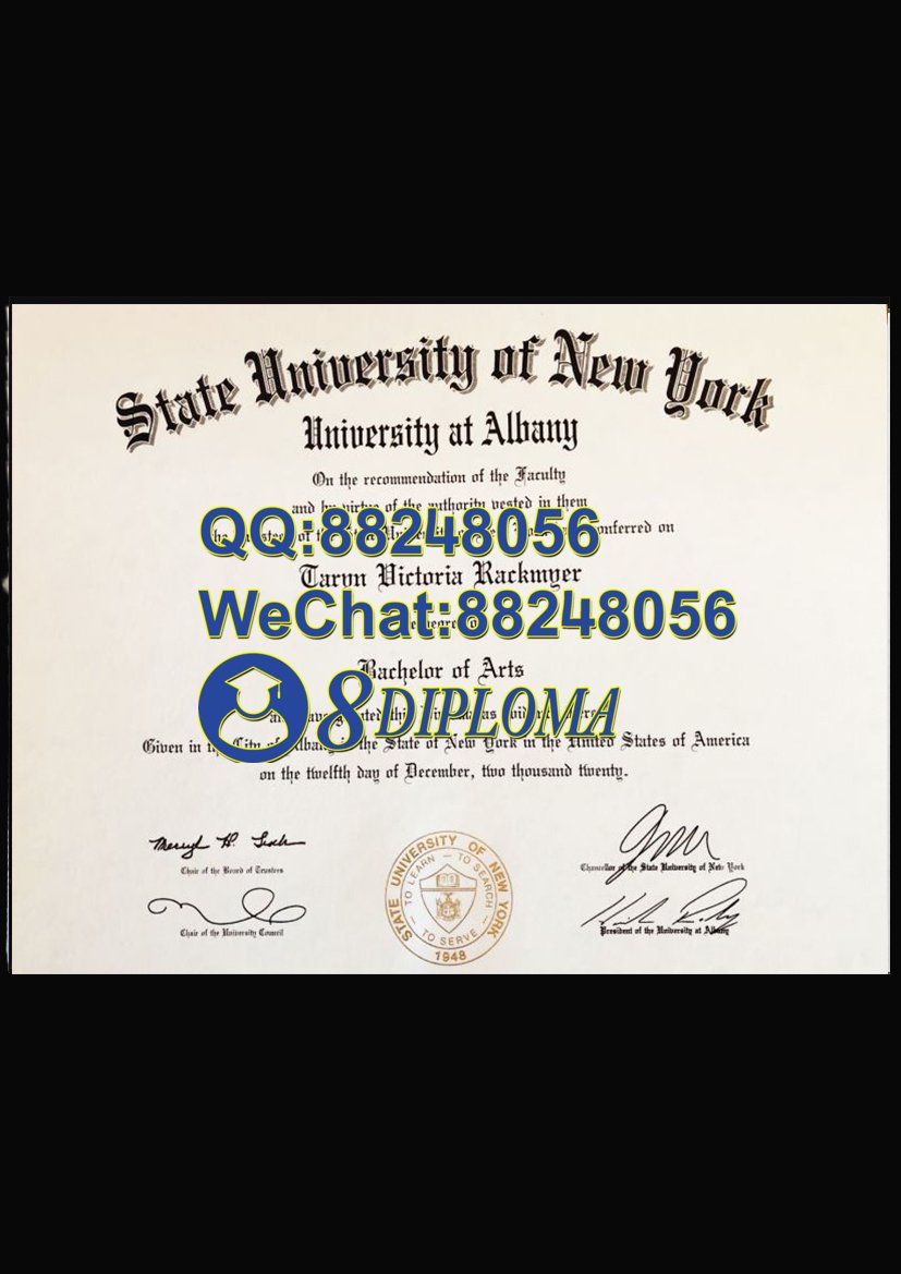 美国纽约州立大学奥尔巴尼分校毕业证样板学位证成绩单学历认证留信认证学生卡offer信封