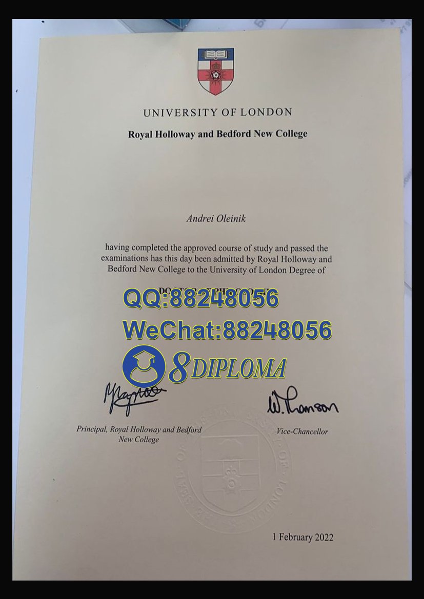 英国皇家霍洛威学院毕业证样板学位证成绩单学历认证留信认证学生卡offer信封