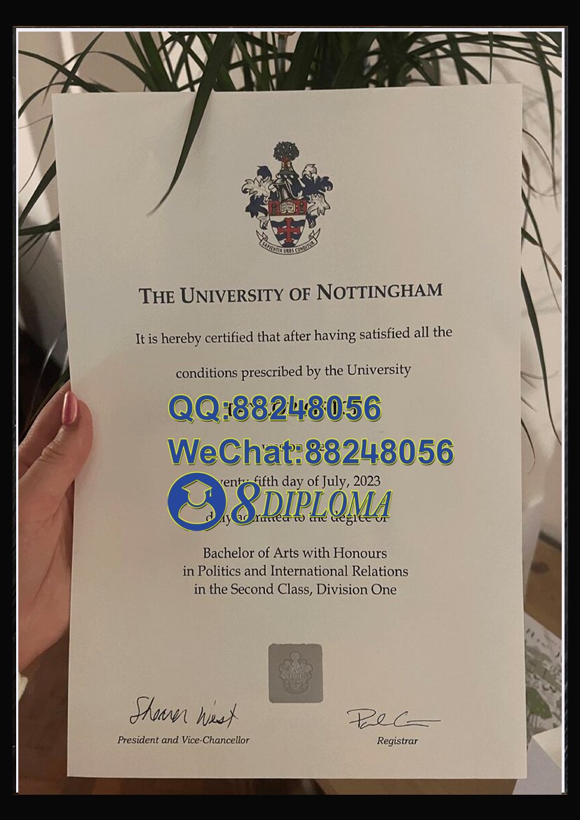 英国诺丁汉大学毕业证样板学位证成绩单学历认证留信认证学生卡offer信封
