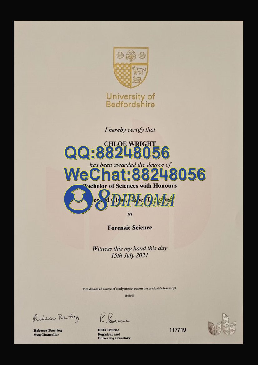 英国贝德福德大学毕业证样板学位证成绩单学历认证留信认证学生卡offer信封
